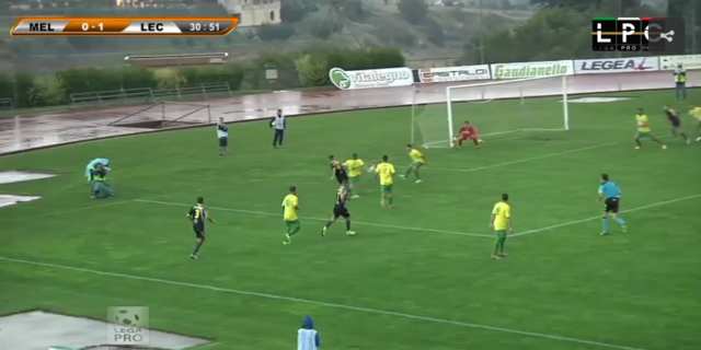 Un momento di Melfi - Lecce