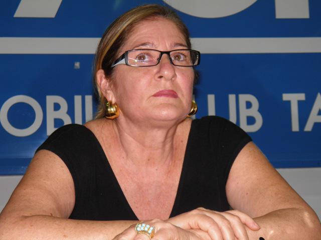 Il presidente del Taranto Elisabetta Zelatore