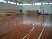 La palestra della scuola "Maria Pia"